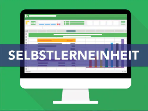 Microsoft 365: Microsoft Excel Grundlagen<br> <p style="color: #6da7cb;">– Selbstlerneinheit –</p>